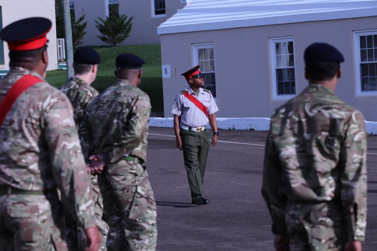 Regiment Recruit Camp Off to a Flying Start