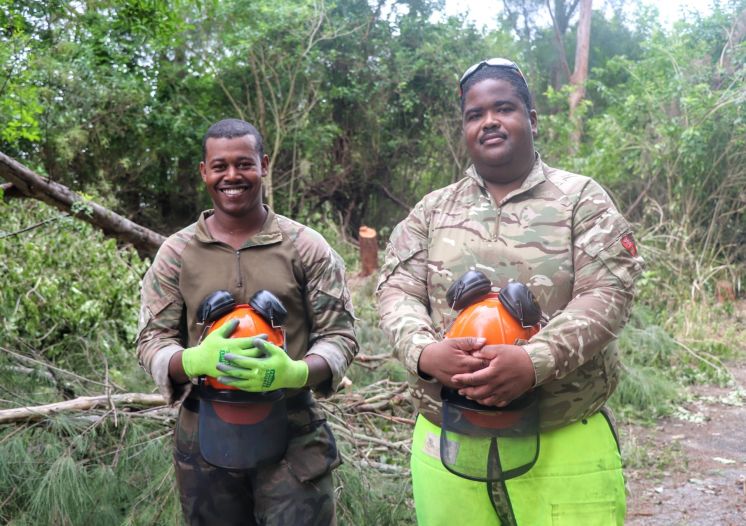Soldiers Earn Chainsaw Qualifications