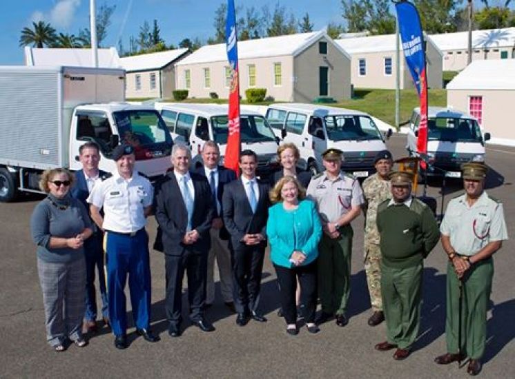Royal Bermuda Regiment New Vehicles