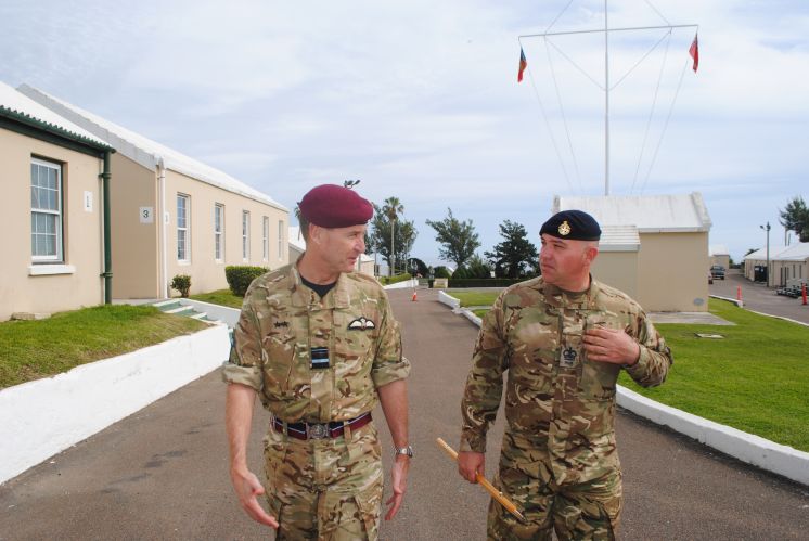 UK Defence Attache to USA Visits RBR