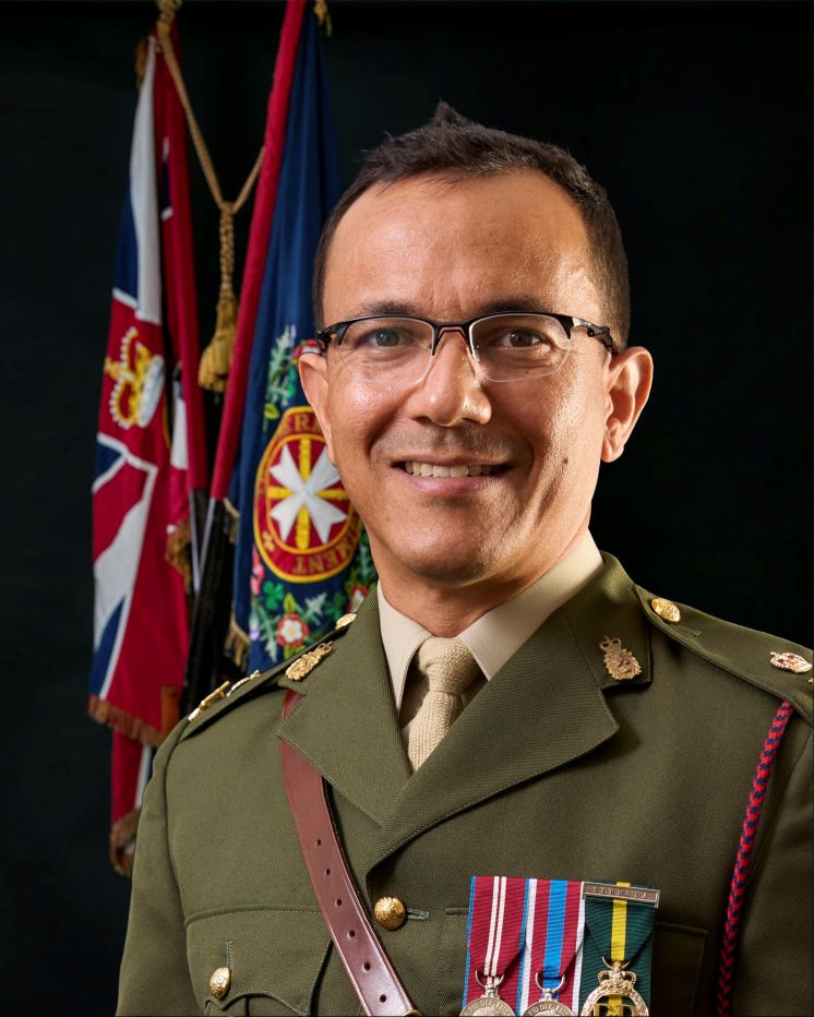 Major Simons Named as New Commanding Officer