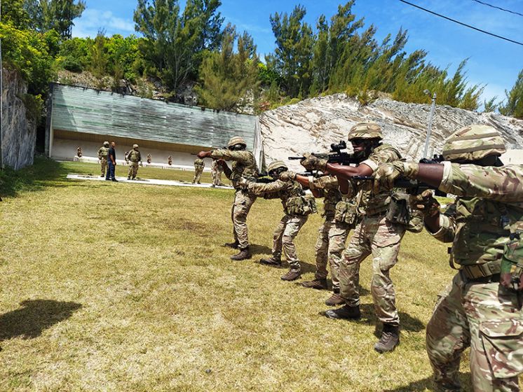 RBR Head For Overseas Camp With Turks and Caicos Troops