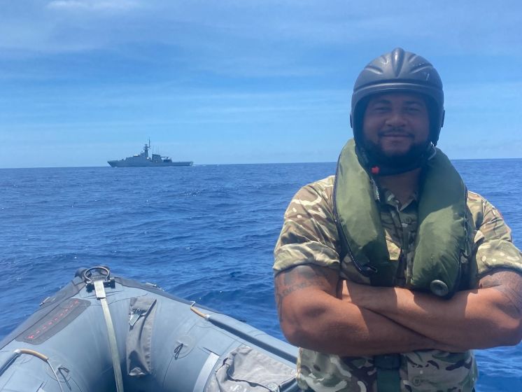 RBR Soldier Gets His Sea Legs With The Royal Navy