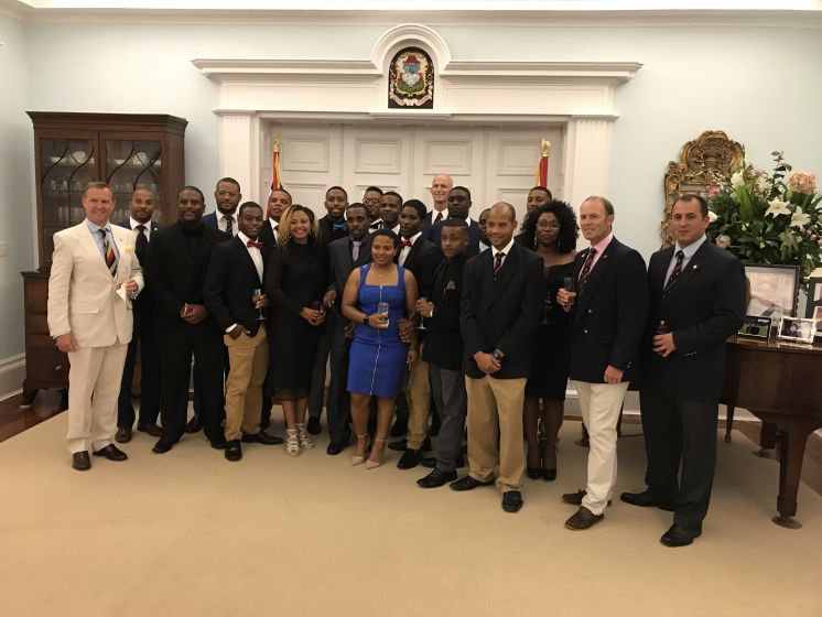 Troops and Police Thanked For Caribbean Mission