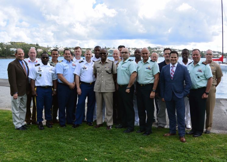 Regiment Hosts Caribbean Forces