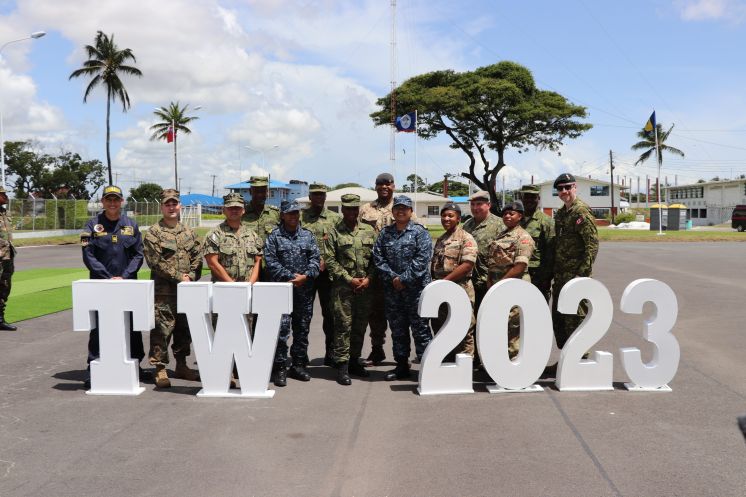 Bermuda Troops Overseas for Exercise Tradewinds 2023